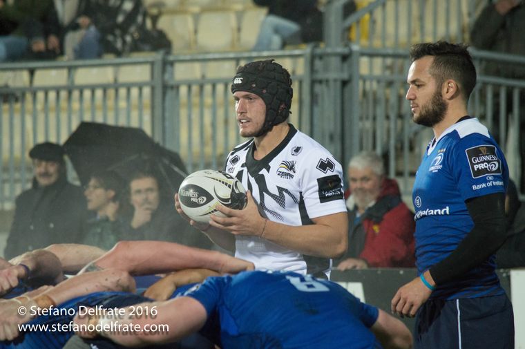 Zebre contro Leinster, novembre 2016